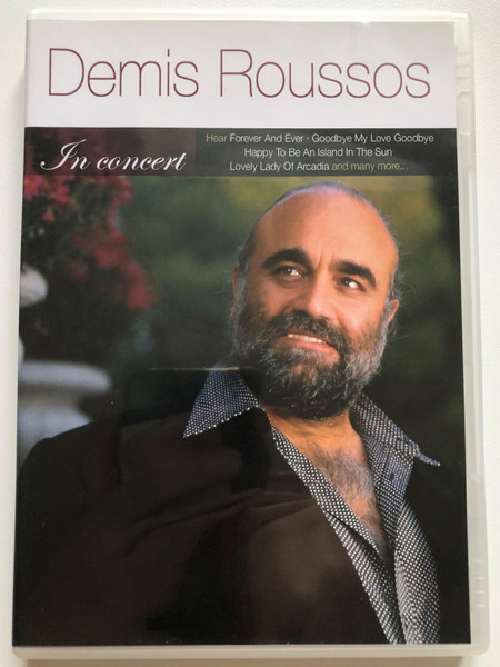 Demis Roussos - In Concert / Hear: Forever And Ever, Goodbye My Love Goodbye, Happy To Be An Island In The Sun, Lovely Lady Of Arcadia, and many more... / Elap DVD Video CD 1991 / 80260716