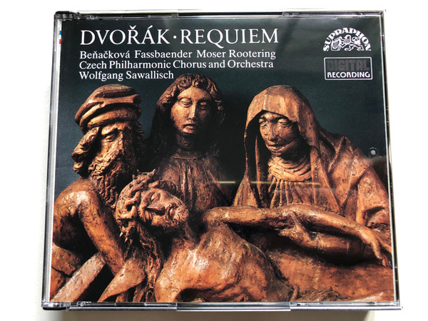 Dvořák - Requiem / Beňačková, Fassbaender, Moser, Rootering, Czech Philharmonic Chorus And Orchestra, Wolfgang Sawallisch / Supraphon 2x Audio CD Stereo / 10 4241-2 |2|3|2|
