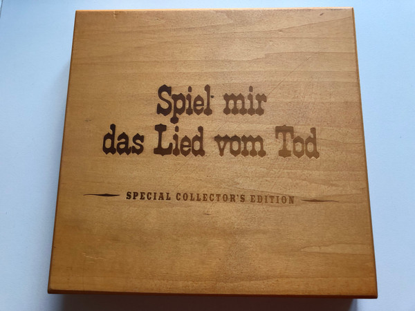 Spiel Mir Das Lied Vom Tod - Special Collector's Edition / Paramount Pictures 2x DVD Video + Audio CD + Booklet + harmonica / GE 101999