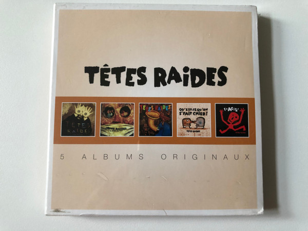Têtes Raides – 5 Albums Originaux / Warner Music 5x Audio CD 2012 / 5310535402