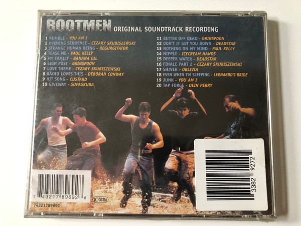 Bootmen - Original Soundtrack Recording / Featuring: You Am I, Regurgitator, Paul Kelly, Grinspoon, Leonardo's Bride, Oblivia and more / RCA Victor Audio CD / 74321789692