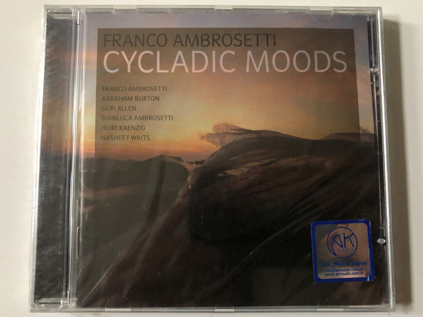 Franco Ambrosetti – Cycladic Moods / Franco Ambrosetti, Abraham Burton, Geri Allen, Gianluca Ambrosetti, Heiri Kaenzig, Nasheet Waits / Enja Records Audio CD 2012 / ENJ-9576 2