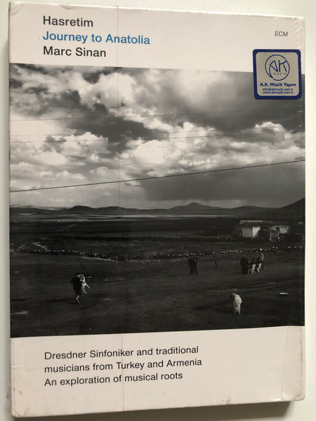 Marc Sinan - Hasretim - Journey To Anatolia / Dresdner Sinfoniker and traditional musicians from Turkey and Armenia. An exploration of musical roots / ECM Records Audio CD + DVD Video / ECM 2330/31