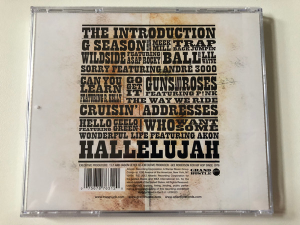 T.I. – Trouble Man Heavy Is The Head / Grand Hustle Audio CD 2012 / 7567-87631-2
