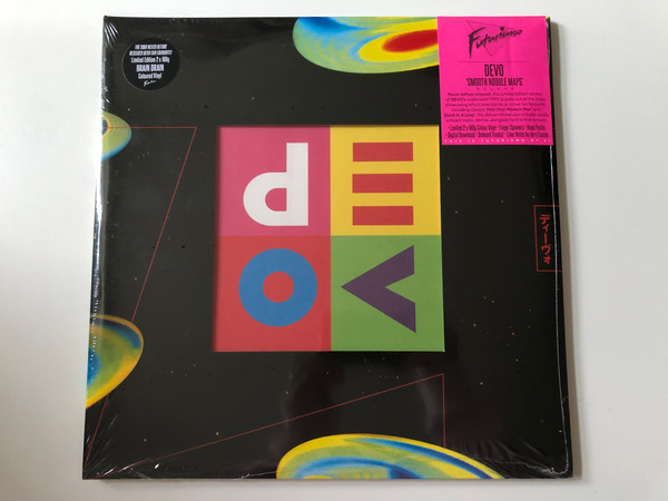 Devo – Smooth Noodle Maps / Limited 2x 180g Colour Vinyl; Finger Spinner; Huge Poster; Digital Download: Unheard Tracks!; Liner Notess by Jerry Cassale / Futurismo 2x LP 2019 / FUTNO31C