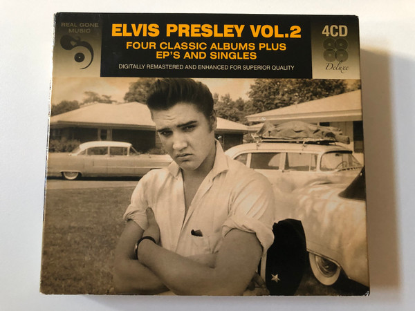 Elvis Presley Vol. 2 - Four Classic Albums Plus EP's And Singles / Digitally Remastered And Enhanced For Superior Quality / Real Gone Music / Real Gone 4x Audio CD / RGMCD047