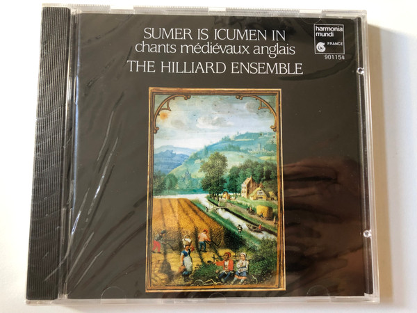 Sumer Is Icumen In (Chants Médiévaux Anglais) - The Hilliard Ensemble / Harmonia Mundi France Audio CD 1985 / 901154
