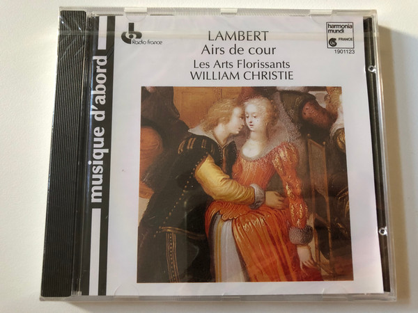 Lambert - Airs De Cour - Les Arts Florissant- William Christie / Musique D'Abord / Harmonia Mundi Audio CD 1992 / 1901123