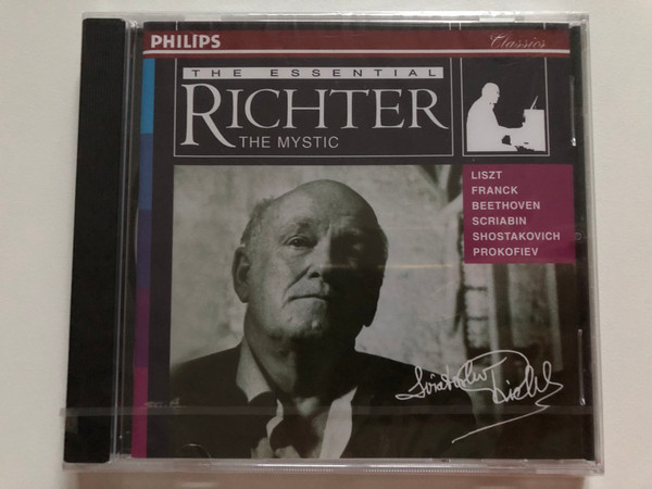 The Essential Richter - The Mystic - Sviatoslav Richter / Liszt, Franck, Beethoven, Scriabin, Shostakovich, Prokofiev / Philips Audio CD / 454 171-2