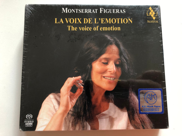 Montserrat Figueras – La Voix De L'Emotion = The Voice Of Emotion / Alia Vox 2x Hybrid CD 2012 / AVSA9889A+B