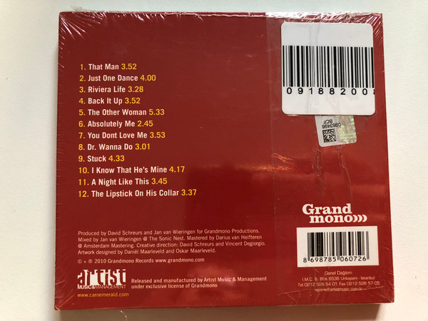 Caro Emerald - Deleted Scenes From The Cutting Room Floor / Grandmono Records Audio CD 2010