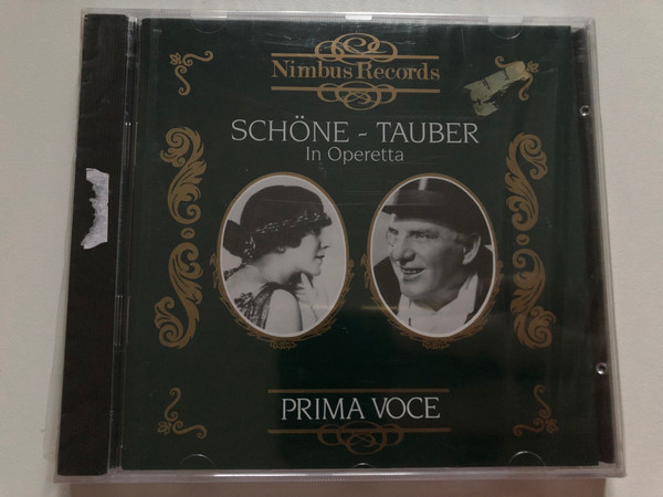 Schone - Tauber In Operetta / Prima Voce / Nimbus Records Audio CD 1992 / NI 7833