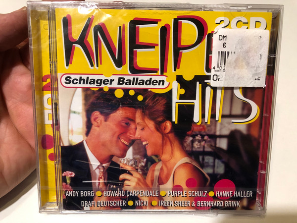 Kneipen Hits - Schlager Balladen / Andy Borg, Howard Carpendale, Purple Schulz, Hanne Haller, Drafi Deutscher, Nicki, Ireen Sheer & Bernhard Brink / Disky 2x Audio CD 1998 / GDO 852182