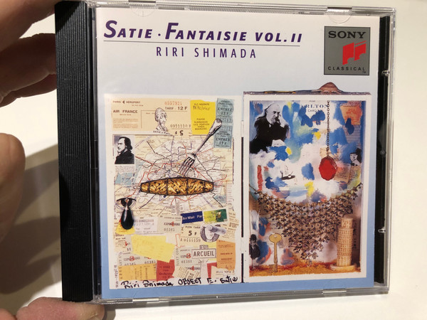 Satie - Fantaisie Vol. II - Riri Shimada / Sony Classical Audio CD 1993 / SMK 52 510