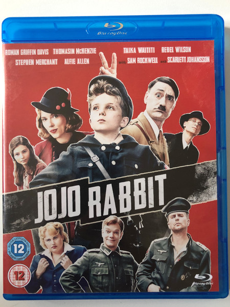 Jojo Rabbit / Roman Griffin Davis; Thomasin McKenzie; Taika Waititi; Rebel Wilson; Stephen Merchant; Alfie Allen with Sam Rockwell and Scarlett Johansson / Twentieth Century Fox Blu-ray Disc 2020 / BUY0315801 