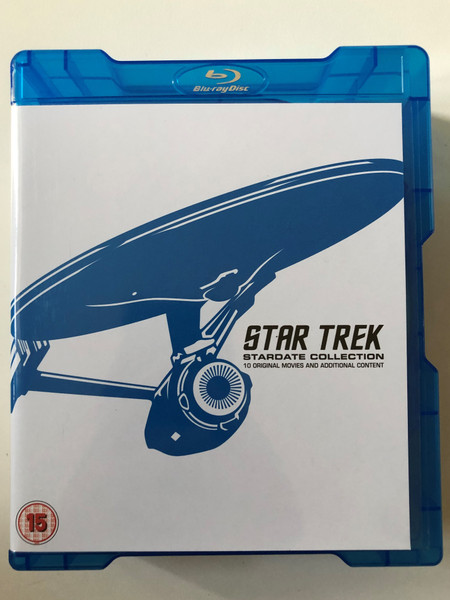 Star Trek: Stardate Collection - 10 Original Movies And Additional Content / Paramount Pictures 12x Blu-ray Disc 2016 / BSP 2459