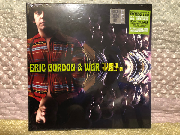 Eric Burdon & War – The Complete Vinyl Collection / The Complete Recordings Of Eric Burdon & War On Lp For The First Time This Millennium! / Rhino Records 4x LP, Box Set 2022 / RCV1 659231/603497842957