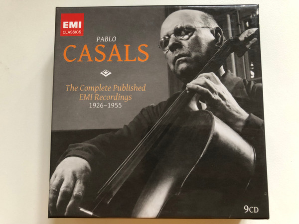 Pablo Casals – The Complete Published EMI Recordings 1926-1955 / EMI Classics 9x Audio CD, Box Set 2009 Mono / 5099969493225