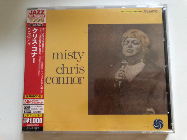 Chris Connor – Misty / Jazz Best Collection 1000 - 10 / Atlantic Audio CD Stereo / 8122-79585-1