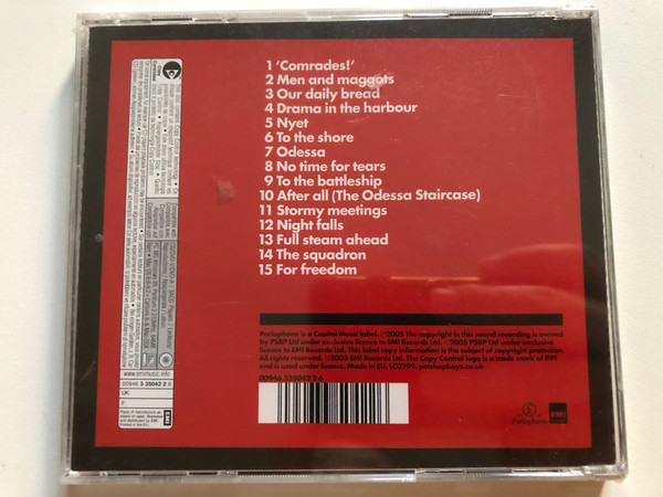 Tennant/Lowe – Battleship Potemkin / Performed by Pet Shop Boys and Dresdner Sinfoniker conducted by Jonathan Stockhammer, Orchestrations by Torsten Rasch / Parlophone Audio CD 2005 / 0094633504226