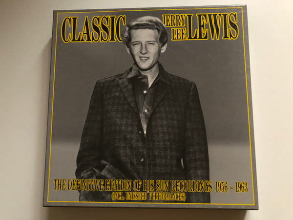 Classic Jerry Lee Lewis - The Definitive Edition Of His Sun Recordings 1956-1963 (Incl. Unissued Performances) / Bear Family Records 8x Audio CD, Box Set 1989 / BCD 15420 HH