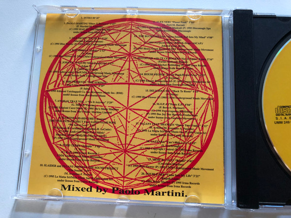 The Bomb Collection - The Bucketheads, Old Skool, Todd Terry, Jestofunk, Paolo Martini, Johan S, House People, Panic Disco EP, Gazzarra, Mimi & Coco, Boundbeat, MBS, Violante Project, Delicious Inc. / UMM Audio CD / UMM 249 CD