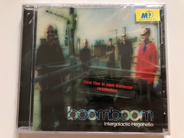 boomboom – Intergalactic Megahello / Tatrai Tibor es Jamie Winchester rockzenekara / Multisound Records Audio CD 2001 / R+002-2 (599871479072)