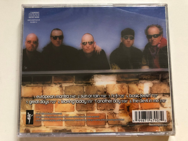 boomboom – Intergalactic Megahello / Tatrai Tibor es Jamie Winchester rockzenekara / Multisound Records Audio CD 2001 / R+002-2