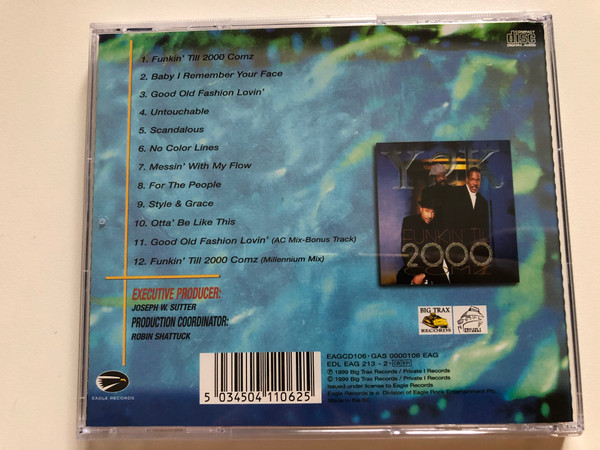 Gap Band - Y2K - Funkin' Till 2000 Comz / Eagle Records Audio CD 1999 / EAGCD106