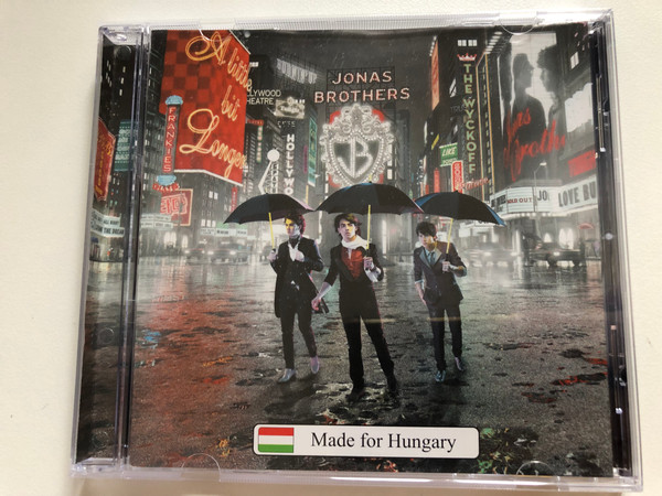 Jonas Brothers – A Little Bit Longer / Made for Hungary / Hollywood Records Audio CD 2008 / 0050087128685