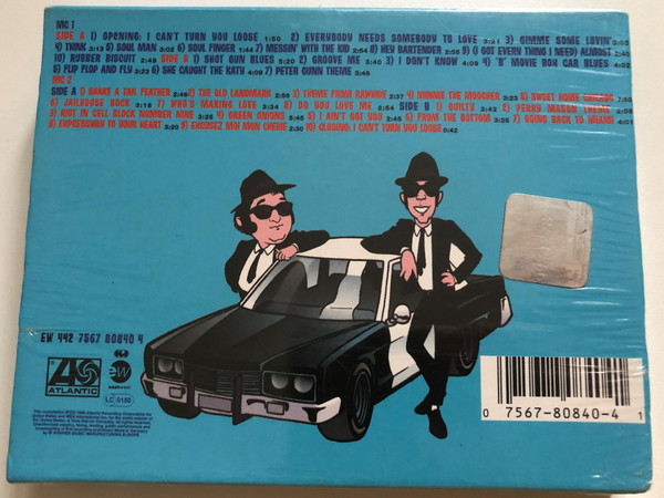 The Blues Brothers Complete / Atlantic 2x Audio Cassette 1998 / EW 442 
