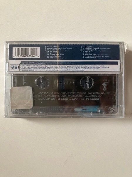 Miss E ...So Addictive / Elektra Audio Cassette 2001 / 7559-62639-4