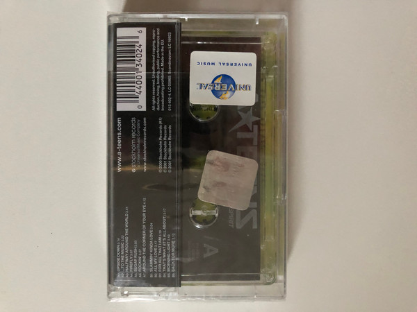 A*Teens – Teen Spirit / Includes: ''Upside Down'', ''...To The Music'' and ''Halfway Around The World'' / Magic Records Audio Cassette 2001 / 013 402-4