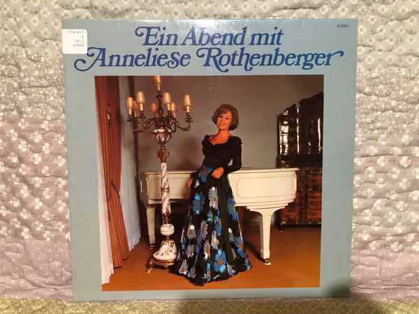 Ein Abend Mit Anneliese Rothenberger / EMI Electrola LP / 63 984