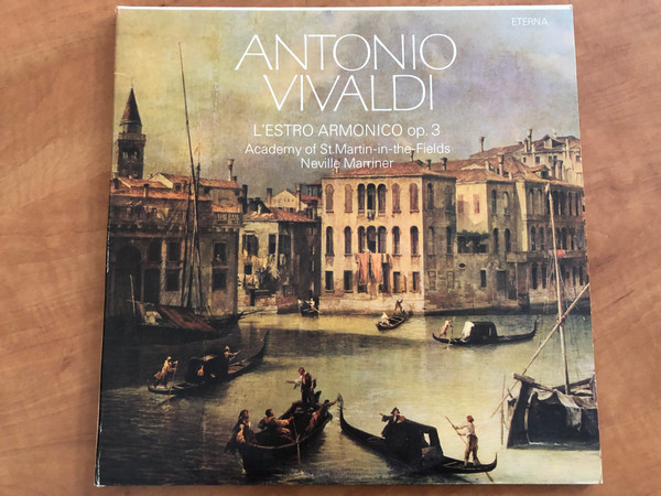 Antonio Vivaldi: L'Estro Armonico Op. 3 - Academy Of St.Martin-in-the-Fields, Neville Marriner / ETERNA 2x LP Stereo 1981 / 8 27 445-446