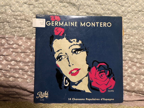 Germaine Montero – 14 Chansons Populaires D'Espagne / Pathé LP / AT 1052