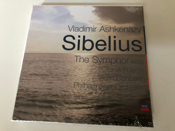 Vladimir Ashkenazy: Sibelius - The Symphonies, Tone Poems, Violin Concerto, Philharmonia Orchestra / Decca 5x Audio CD, Box Set / 473 590-2