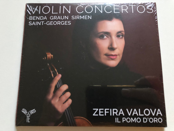 Violin Concertos: Benda, Graun, Sirmen, Saint-Georges - Zefira Valova: Il Pomo D'oro / Aparte Music Audio CD 2022 / AP291