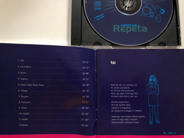 Csókolom – Repeta / Audio CD 2006 / CSKLM 003