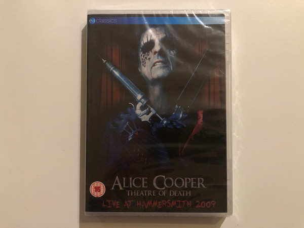 Alice Cooper / Theatre Of Death / Live At Hammersmith 2009 / DVD / 2015 / Region Free (5036369851996)
