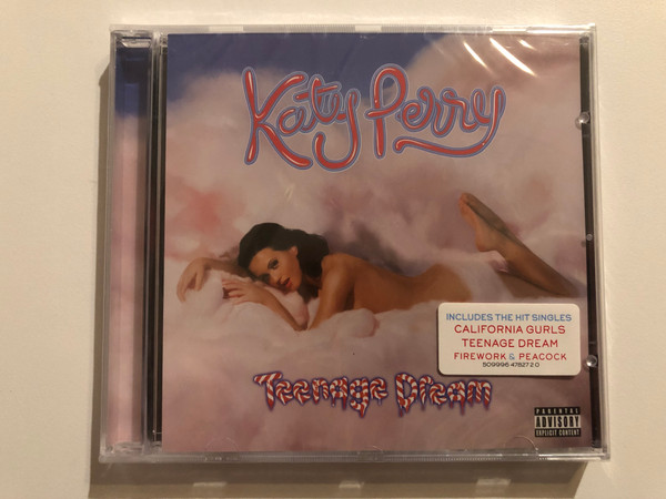 Katy Perry – Teenage Dream / Includes The Hit Singles: California Gurls, Teenage Dream, Firework & Peacock / Capitol Records Audio CD 2010 / 509996 47827 2 0