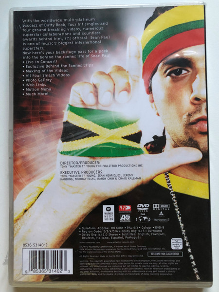 Sean Paul - Duttyology (Explicit Version) / DVD (085365314023)