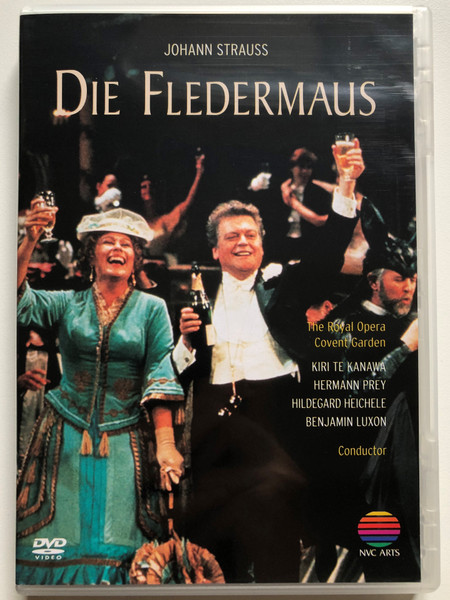Die Fledernaus - La Chauve-Souris / Actors: Paul Crook, Dennis O'Neill / Director: Humphrey Burton / DVD (0745099921620)