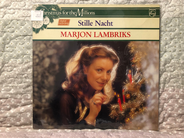Marjon Lambriks – Stille Nacht / Christmas For The Millions / Philips LP Stereo 1982 / 824 913-1