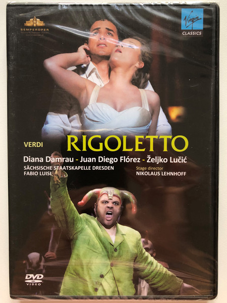 Verdi: Rigoletto / Actors: Diana Damrau, Juan Diego Florez / Directors: Fabio Luisi, Nikolaus Lehnhoff / DVD (5099964186894)