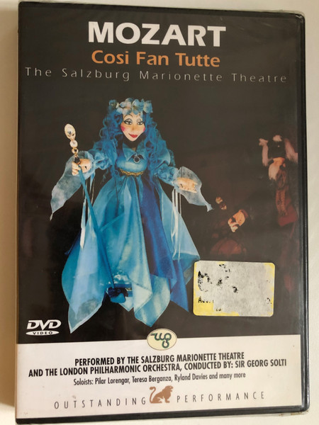 Mozart - Cosi Fan Tutte / The Salzburg Marionette Theatre / DVD Pal/Region 2 (8717423028628)