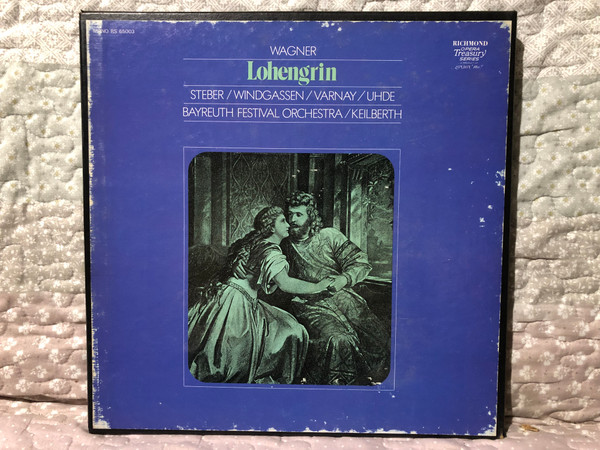 Wagner: Lohengrin - Steber, Windgassen, Varnay, Uhde, Bayreuth Festival Orchestra, Keilberth / Richmond 5x LP, Box Set, Mono / RS 65003 