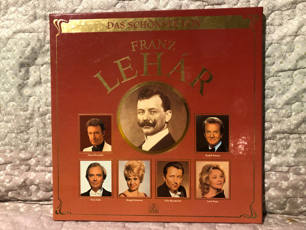Das Schönste Von Franz Lehár / Ariola 2x LP, Box Set, Stereo 1983 / 302 206-420