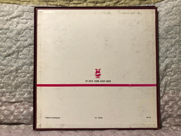 Saint-Saëns: Samson Și Dalila - Ludovic Spiess, Elena Cernei, Dirijor : Kurt Adler, Metropolitan Opera, New York / Electrecord 3x LP, Box Set / ST-ECE 0428-0430