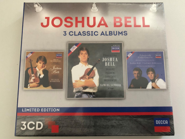 Joshua Bell - 3 Classic Albums / Limited Edition / Decca 3x Audio CD 2014 / 478 7163